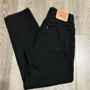 ✨Vintage✨ Levi's 550 Black Relaxed Fit Tapered Leg Jeans | Made in 🇺🇸